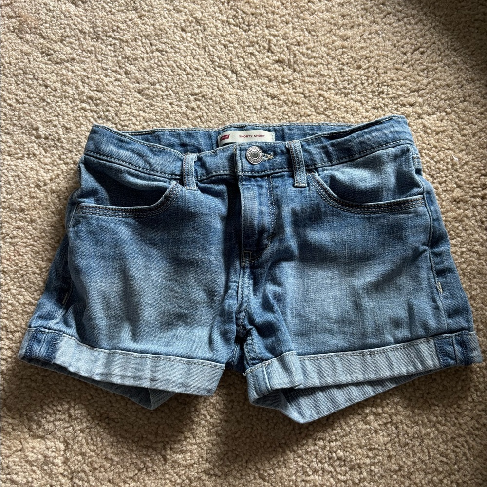 levis shorty shorts